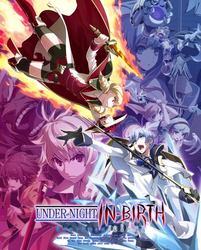 La jaquette du jeu Under Night In-Birth Exe:Late[cl-r] avec le nouveau personnage Londrekia