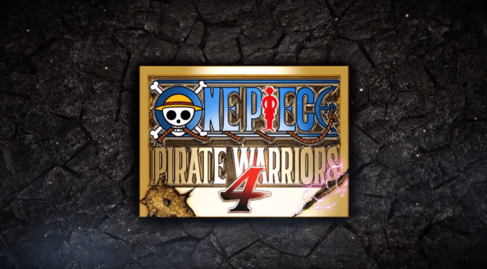 Le logo du jeu One Piece: Pirate Warriors 4 dans sa bande-annonce de lancement