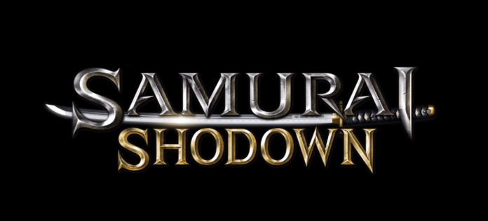 Le logo de Samurai Shodown pour la version PC sur l'Epic Games Store