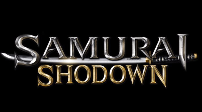 Le logo de Samurai Shodown pour la version PC sur l'Epic Games Store