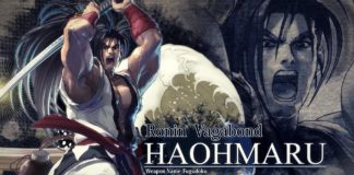 Le personnage de Samurai Shodown Haohmaru dans SoulCalibur VI