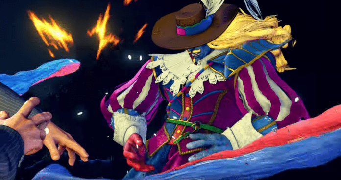 Le personnage de Street Fighter V: Champion Edition Gill avec un costume inédit du Capcom Pro Tour 2020