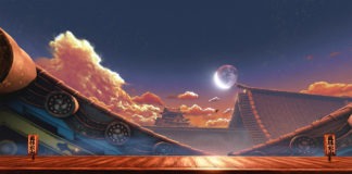 le niveau de Ryu dans Street Fighter V en tant qu'arrière-plan virtuel