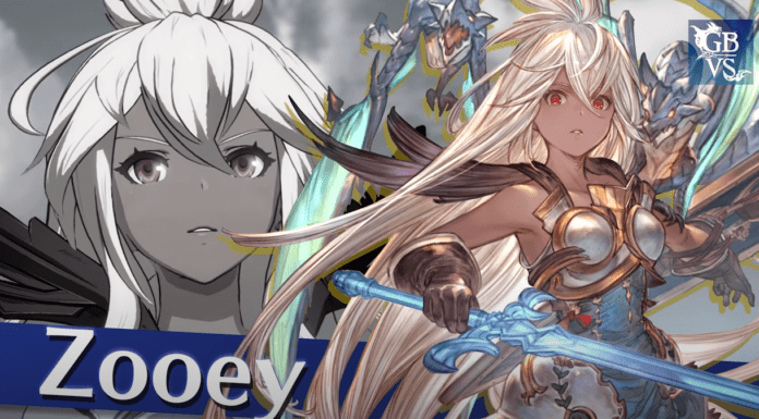 Le personnage additionnel Zooey disponible avec la mise à jour 1.31 de Granblue Fantasy: Versus