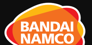 Le logo de Bandai Namco Entertainment sur fond noir