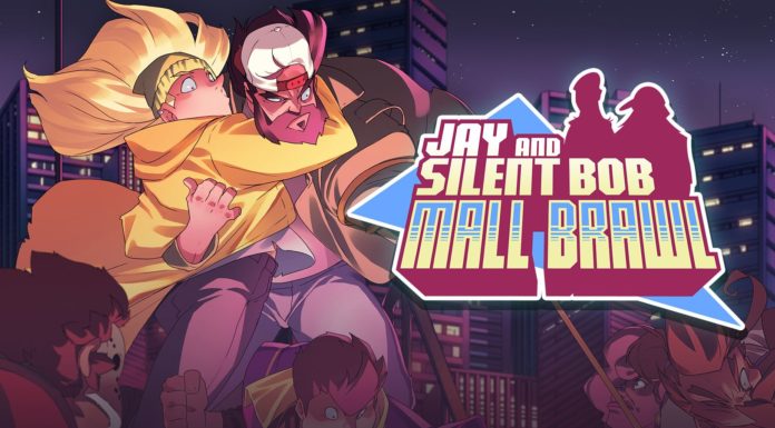 Le logo du jeu jay and silent bob mall brawl