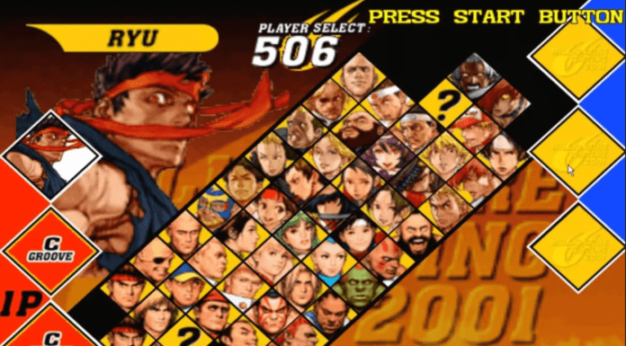 Capcom VS SNK2 tier list par Bas