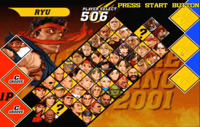 Capcom VS SNK2 tier list par Bas