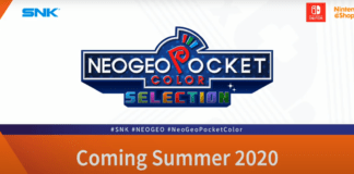 Le logo de la neo geo pocket selection pour Nintendo Switch