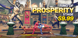 Le niveau en DLC du Capcom Pro Tour 2020 : Ring of Prosperity