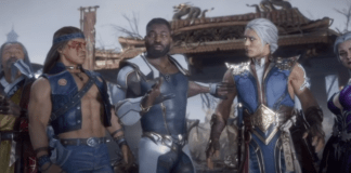 Cinq personnages de Mortal Kombat 11 en ligne