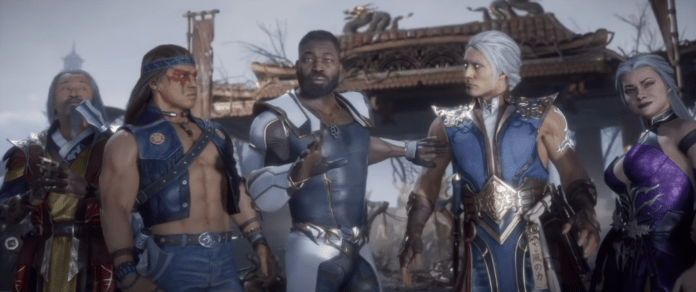 Cinq personnages de Mortal Kombat 11 en ligne