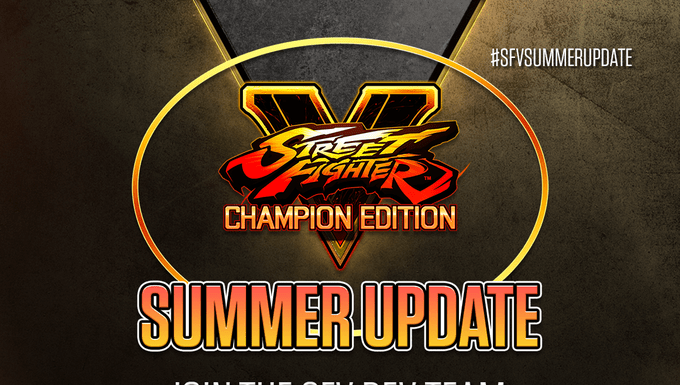 L'affiche de la summer update de Street Fighter V: Champion Edition