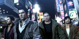 Les personnages du jeu de SEGA Yakuza