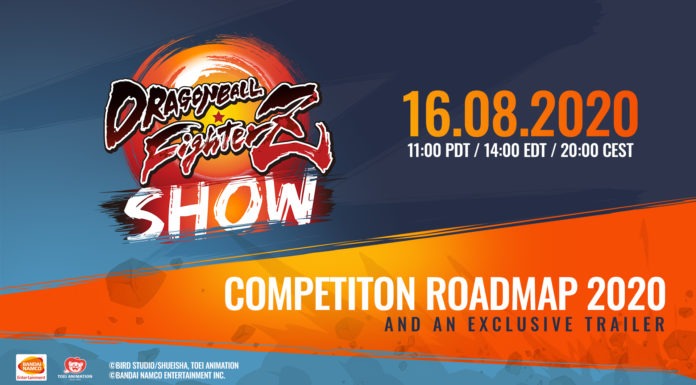 Affiche du DBFZ Show avec la date du 16 août 2020