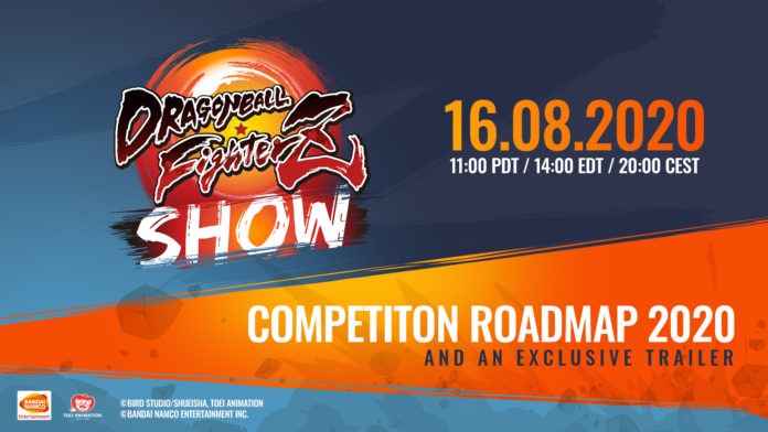 Affiche du DBFZ Show avec la date du 16 août 2020