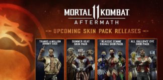 pack de skins d'halloween pour Mortal Kombat 11 : Aftermath