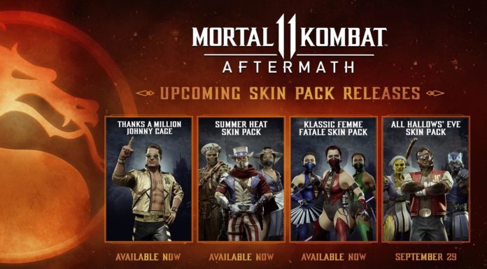 pack de skins d'halloween pour Mortal Kombat 11 : Aftermath