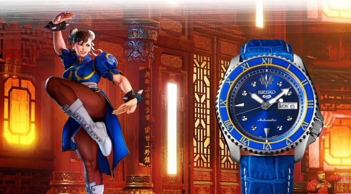 Montre Street Fighter par la société d'horlogerie haut-de-gamme japonaise Seiko