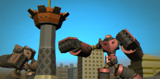Demolition Robots K.K bande annonce jeu vidéo japonais indépendant Mecha