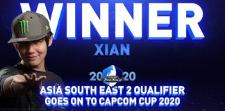 Capcom Pro Tour Online 2020 Asie du Sud-Est seconde manche gagnant Xian Razer