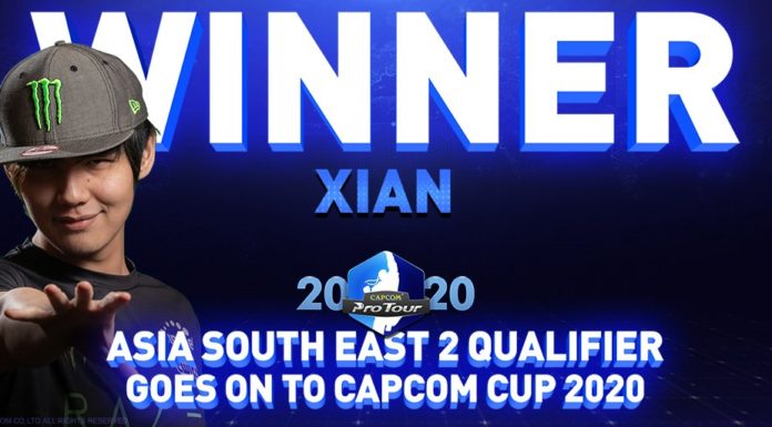 Capcom Pro Tour Online 2020 Asie du Sud-Est seconde manche gagnant Xian Razer