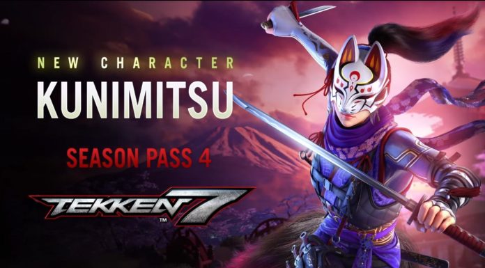 Kunimitsu sera le premier DLC de la saison 4 de Tekken 7