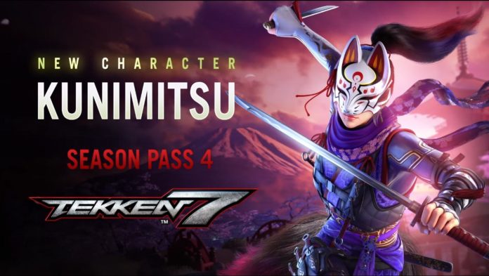 Kunimitsu sera le premier DLC de la saison 4 de Tekken 7