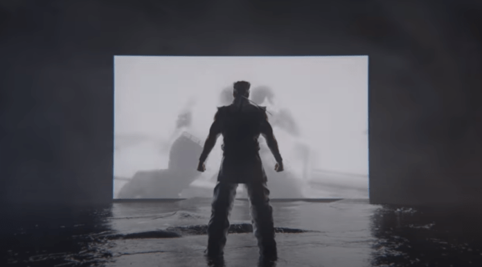 L'un des personnage de Virtua Fighter de dos au Tokyo Game Show 2020