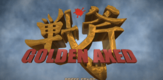 Le logo du jeu de Sega Golden Axed: A Cancelled Prototype