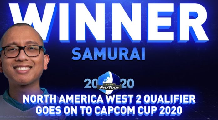 Le gagnant du second tour du CPTO2020 de la Côte Ouest de l'Amerique du Nord : Samuraifgc