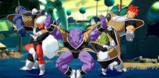 Comando Ginyu glitch avec Shenron Dragon Ball FighterZ