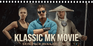 Les trois personnages du DLC MK Film Klassique pour Mortal Kombat 11