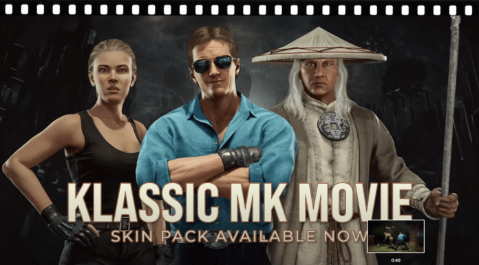 Les trois personnages du DLC MK Film Klassique pour Mortal Kombat 11