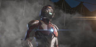 Le personnage d'Ultraman dans Override 2: Super Mech League dans une vidéo de Gameplay