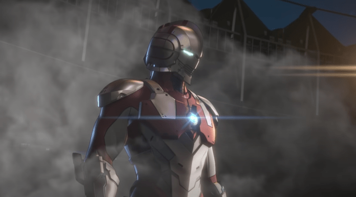Le personnage d'Ultraman dans Override 2: Super Mech League dans une vidéo de Gameplay