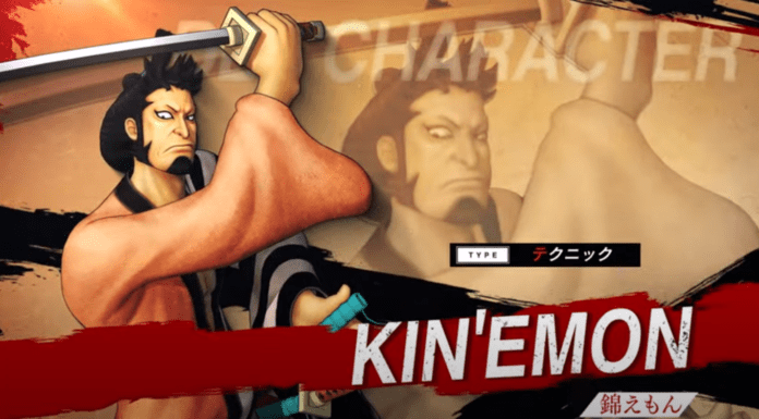 Le personnage de One Piece Kin'emon
