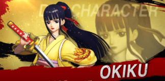 Le personnage en DLC de One Piece: Pirate Warriors 4 Okiku en kimono jaune