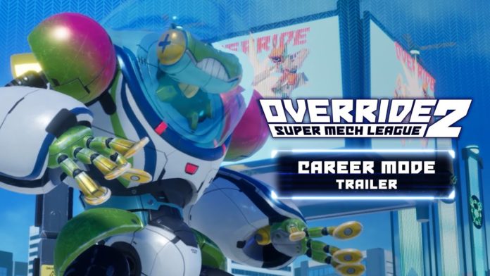 Override 2 : Super Mech League bande-annonce du mode Carrière