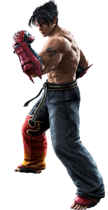 Le personnage de Tekken 3 Jin Kazama