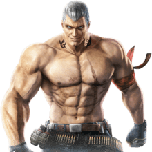 Le personnage de Tekken 3 Bryan Fury