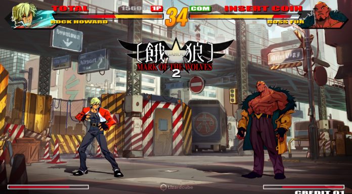 Création artistique de Lizardcube pour Garou : Mark of the Wolves 2