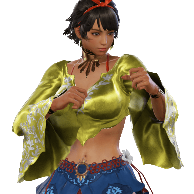 Le personnage de Tekken 7 Josie Rizal