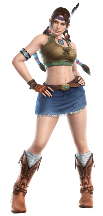 Le personnage de Tekken 3 Julia Chang