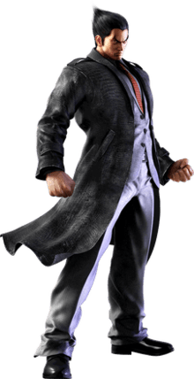 Le personnage de tekken Kazuya Mishima