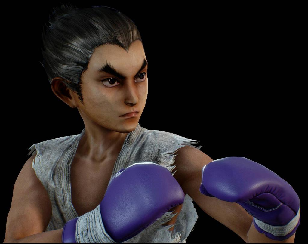 Le personnage de Tekken 7 Kid Kazuya