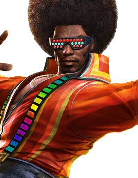 Le personnage de tekken 3 Tiger Jackson