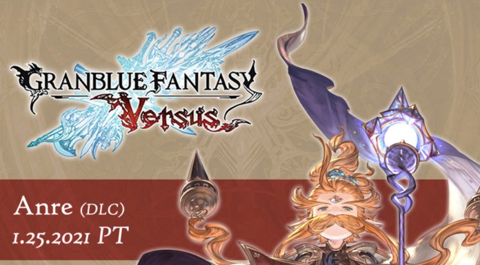 Le personnage DLC de Granblue Fantasy: Versus Uno alias Anre