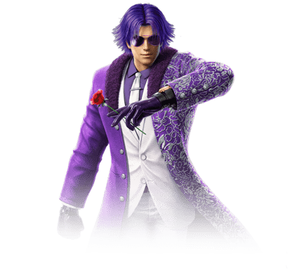 Le personnage de Tekken 4 Violet