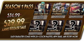 Skullgirls 2nd Encore premier Season Pass